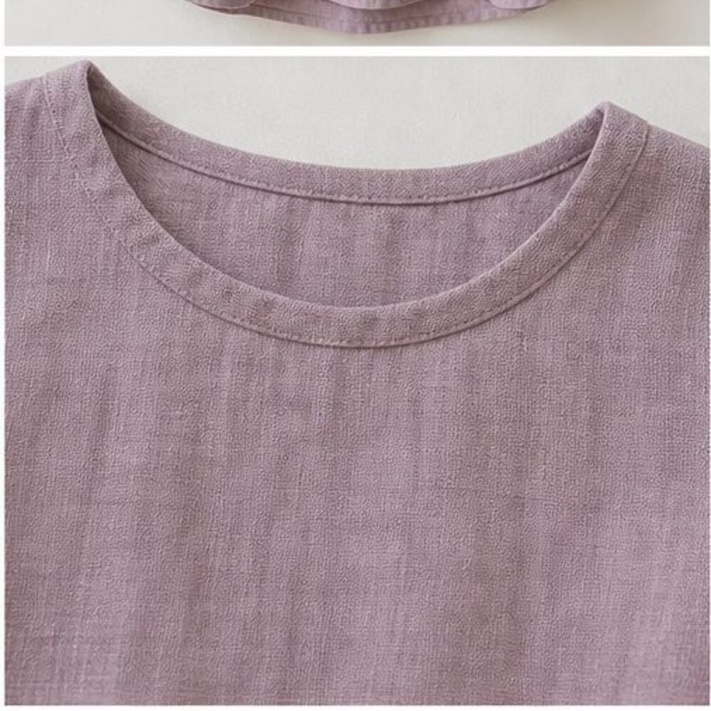 Mauve Ruffle Blouse - Picture 4 of 6